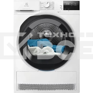 Сушильная машина Electrolux EW6D295GE белый, 9 кг, сушка - конденсационная (тепловой насос), программ - 12, 59.6 x 85 x 63.6 см
