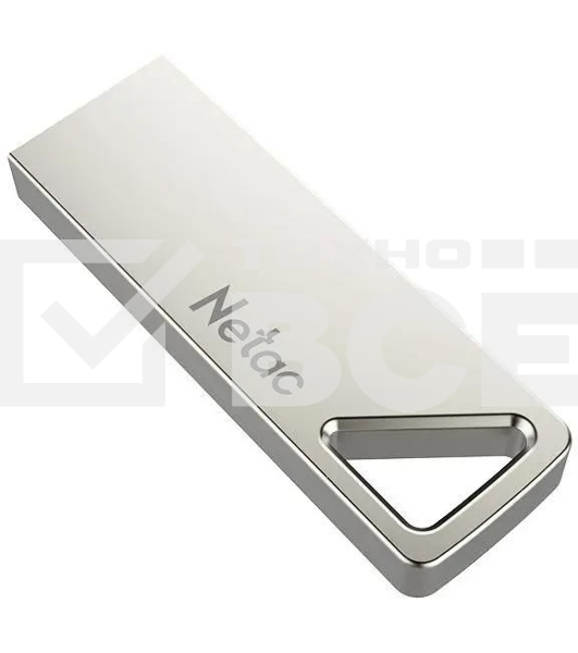 Флешка USB Netac U326 4Gb USB 2.0 серебристый NT03U326N-004G-20PN