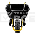 Тачка строительная Denzel усиленная, объем 130 л, 230 кг, колесо 15х6.00-6, фото10