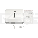 Диспенсер бумажных полотенец Puff-5130, белый, с замком, ABS-пластик, фото6