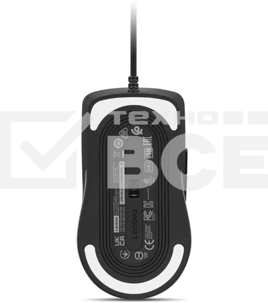 Мышь проводная Lenovo M210 RGb Gaming черный оптическая 8000dpi USB2.0 (GY51M74265)