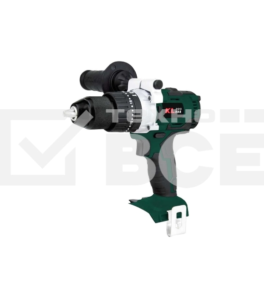Профессиональный ударный бесщеточный шуруповерт Klpro KLDM18B-00 (18В, без ЗУ и АКБ, 60Нм, ручка, 2 скорости, 16-ступеней к/м, подсветка,в кейсе)