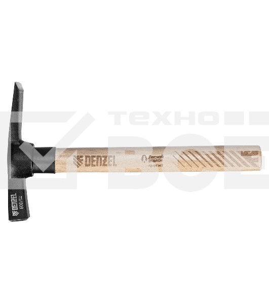 Молоток каменщика Denzel 600 г, буковая рукоятка, EFP