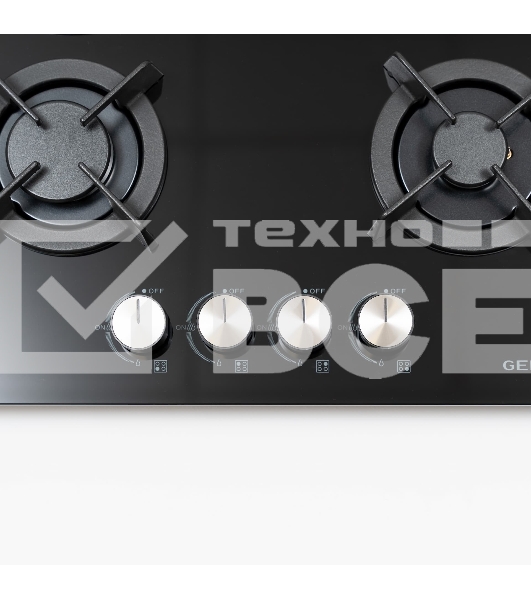 Газовая варочная панель GENBERG G6024-WGIK черный