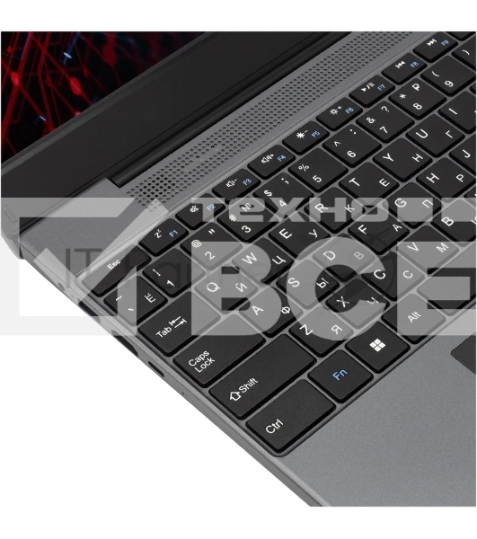 Ноутбук IRU Tactio 15PHR Ryzen 5 7430U 16Gb SSD512Gb AMD Radeon Graphics 15.6' IPS FHD (1920x1080) Windows 11 Pro 64 black WiFi BT Cam 4000mAh (2150148)