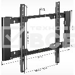 Кронштейн для телевизора Holder LCD-F4915-B черный, 26-55', настенный, фиксированный, фото5