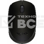 Мышь беспроводная Logitech B170 черный, 1000 dpi, радиоканал, USB, кнопки - 3, фото 1