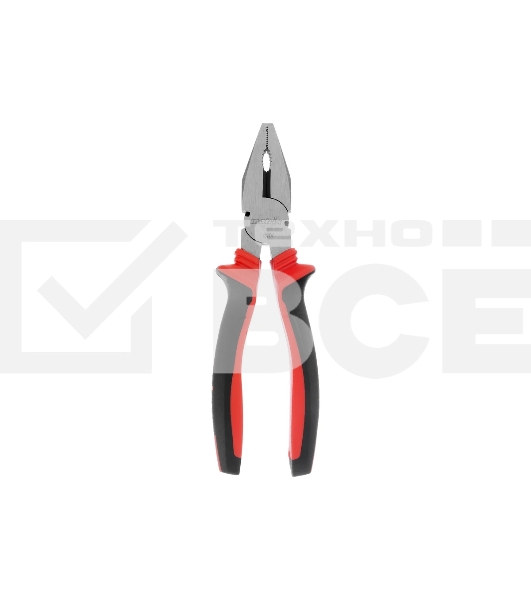 Плоскогубцы комбинированные Matrix 200 мм, хром-ванадий, двухкомпонентные рукоятки