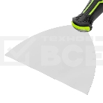 Шпательная лопатка из нержавеющей стали Сибртех 150 мм, двухкомпонентная рукоятка, фото3