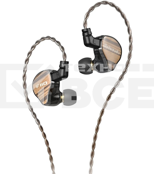 Проводные наушники FiiO FH13 черный, внутриканальные, Jack 3.5/4.4 мм