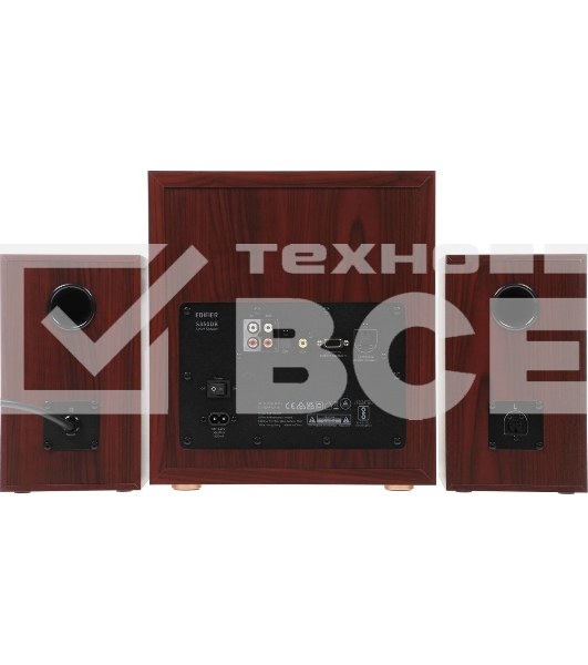 Акустическая система Edifier S350DB Brown 2.1,150W RMS, дерево, Bluetooth aptX
