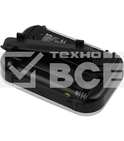 Радиоприемник Vitek VT-3593 (BK) Выходная мощность 1 вт. Динамики 1.Тип батареек UM-2/C