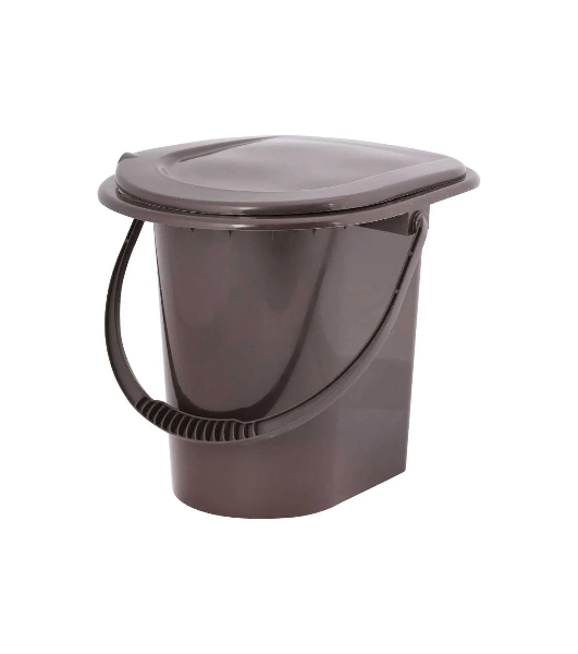 Ведро-туалет 13л М6081 со съемной ручкой Альтерна