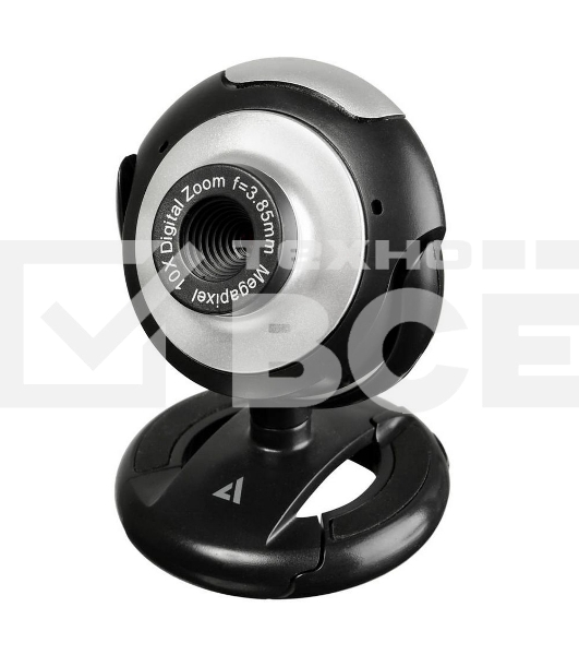 WEB Камера ACD-Vision UC100 CMOS 0.3МПикс, 640x480p, 30к/с, микрофон встр., USB 2.0, универс. крепление, черный корп. RTL {60}