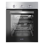 Электрический духовой шкаф Simfer B4EM16016, встраиваемый, нержавеющая сталь, фото 1