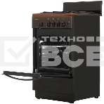 Плита газовая Gefest ПГ 3200-06 К36 коричневый, конфорок 4 шт, духовка 42 л, 50 см x 85 см x 53 см, фото6
