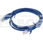 Патч-корд Premier PP12-1M/B 1000Гбит/с UTP 4 пары cat.5E CCA molded 1м синий RJ-45 (m)-RJ-45 (m), фото2