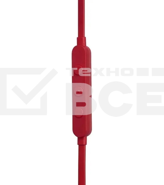 Наушники JBL Tune 310C  USB Type-C  внутриканальные  красный