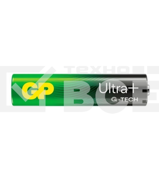 Алкалиновые батарейки c технологией G-tech GP Ultra Plus Alkaline 24А AАA - 8 шт. на блистере