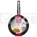 Сковорода Rondell Blitz RDA-1913 круглая 26см покрытие: Xylan Plus ручка несъемная (без крышки) черный, фото2