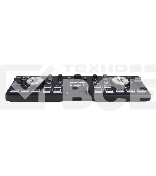 Контроллер DJ Numark [DJ2GO2 Touch] двухканальный, для Serato DJ Lite, встроенная звуковая карта, 1/4