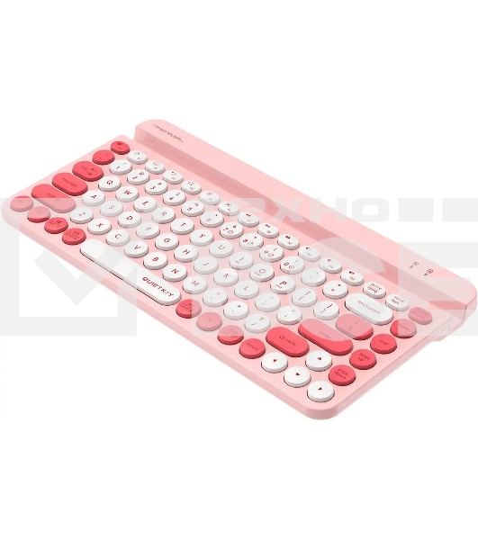 Клавиатура A4Tech Fstyler FBK30 розовый USB беспроводная BT/Radio slim Multimedia (FBK30 RASPBERRY)