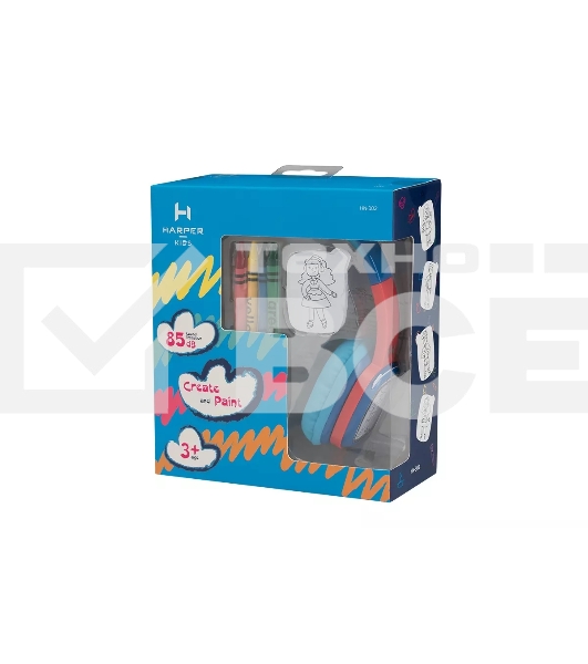 Наушники Harper KIDS HN-302 Blue-Red