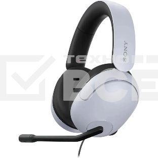 Гарнитура Sony INZONE H3 чёрный/белый, проводная, USB, совместимость с PS5