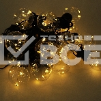 Гирлянда светод. уличн. Funray Лампочки,SE-BULBS-10100WW,3xАА,10м,100LED,20ламп,тепл.бел,черн.шн.2м,, фото7