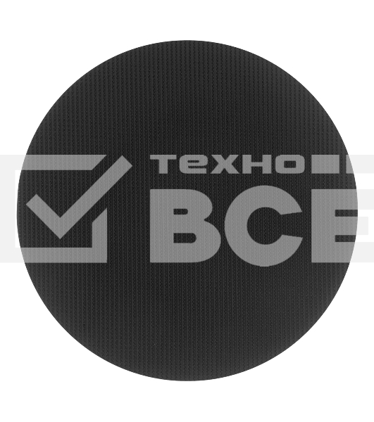 Тарелка опорная Denzel для дрели и УШМ с липучкой, 125 мм, стандартная, с адаптером c М14 на d8