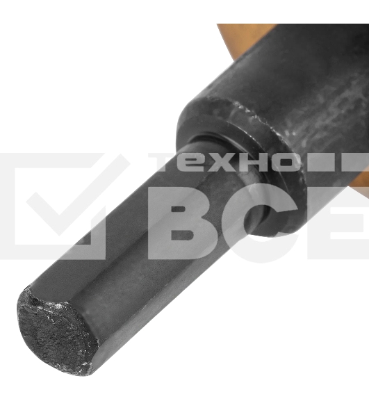 Коронка по металлу Denzel HSS, 38 мм, нитридтитановое покрытие