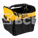 Переноска для инструмента Denzel 260х240х300 мм, 22 кармана, наплечный ремень, фото2