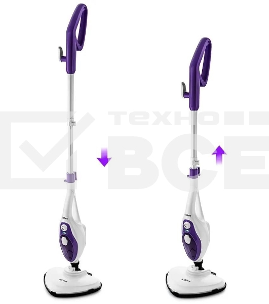 Швабра паровая Kitfort KT-1004-4 1500Вт фиолетовая