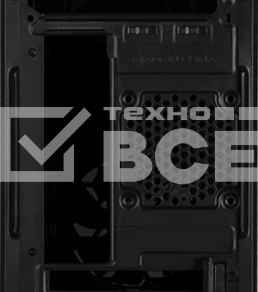 Компьютерный корпус Aerocool/Formula Cs-105 Blue (mATX, без БП, 1x USB3.0, 1x USB2.0, 1x 12cm blue LED front fan)