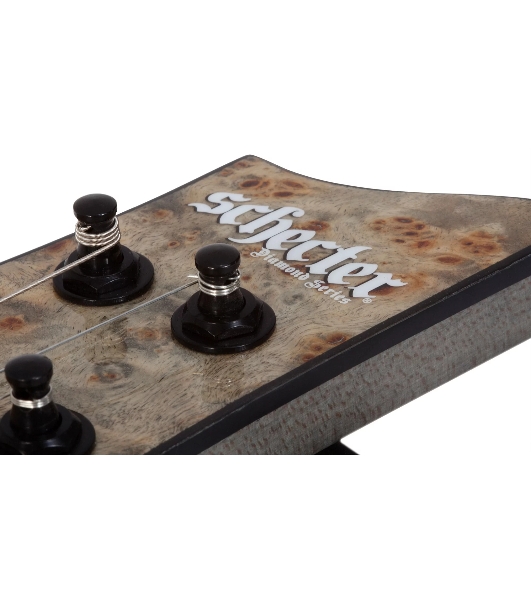 Электрогитара SCHECTER OMEN ELITE-6 FR CHAR - электрогитара 6-струнная, Charcoal (CHAR) - древесный