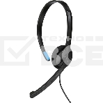Гарнитура ACD-Call H100A [ACD-H100A-AB1] черная, mini jack 3.5mm, 1х динамик 40мм, поворотный микрофон, управление на проводе, длина провода 1,6м (551929), фото3