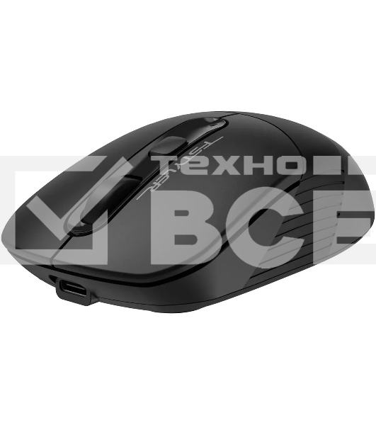 Мышь беспроводная A4Tech Fstyler FB10CS черный, 2000 dpi, радиоканал, Bluetooth, USB, кнопки - 4
