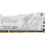 Оперативная память Kingston Fury Beast, DDR5, 16GB (1x16 GB), 6800 MHz, CL36, радиатор, белый, фото3