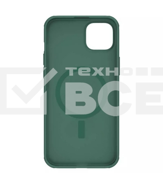 Чехол Super Frosted Shield Pro Magnetic Case, темно-зеленый, (AP IP15 Plus)