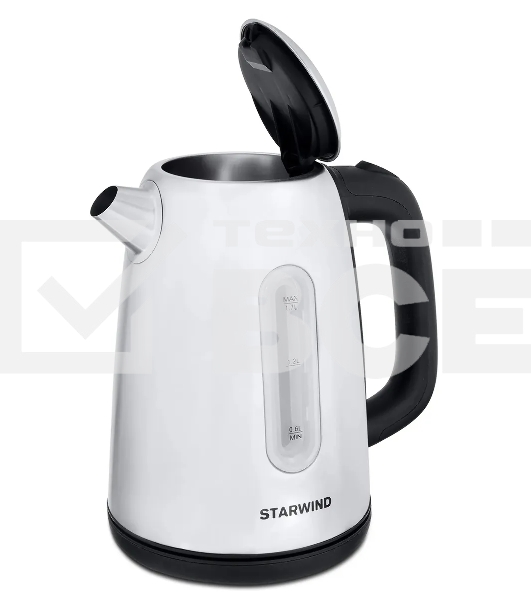 Чайник электрический Starwind SKS3210 1.7л. 2200Вт серебристый (корпус: металл)