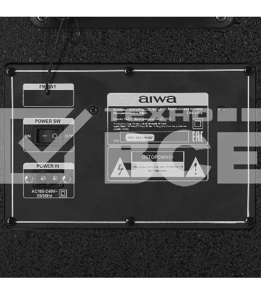 Минисистема AIWA CAS-1001 черный