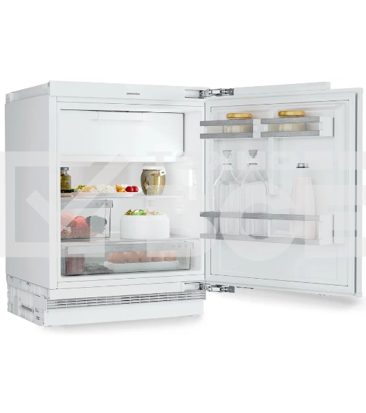 Встраиваемый холодильник Liebherr Pure, высота 82-88 см, door-on-door, с морозильным отделением, сенсорная электроника внутри камеры.