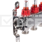 Коллектор Royal Thermo нерж. в сборе с расходомерами 1