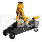 Домкрат гидравлический подкатной с фиксатором Denzel 2 т, 130-330 мм, в кейсе 51154, фото13