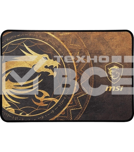 Коврик для мыши MSI Agility GD21 Dragon Tiamat золотистый/рисунок 220x3x320мм