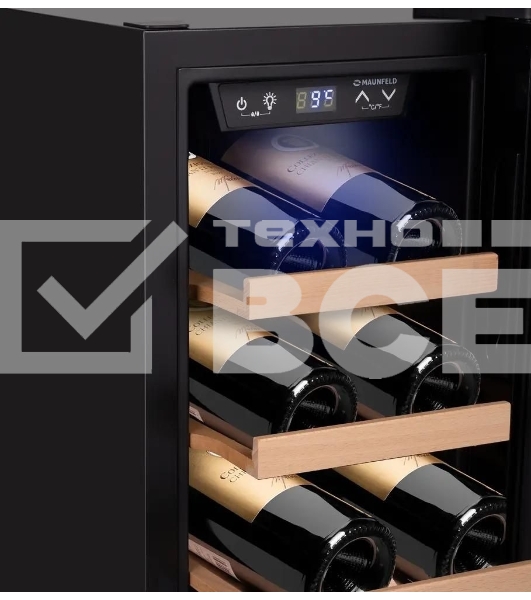 Винный шкаф Maunfeld MFWC-45S12 черный