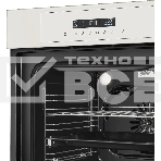 Шкаф духовой электрический Maunfeld AEOD60103BG, 60л, дверца с 3 стеклами, бежевый, фото7