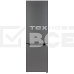 Холодильник Бирюса W6130 матовый графит двухкамерный 245/100л морозилка снизу, фото 1