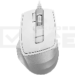 Мышь проводная A4Tech Fstyler FM45S Air белый/серебристый, 2400 dpi, USB, кнопки - 7, фото 1