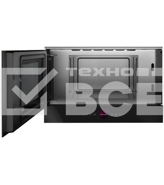 Микроволновая печь встраиваемая Bosch BFL7221B1 чёрный, 21 л, 900 Вт, переключатели - поворотный механизм/сенсор